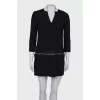 Black V-Neck dress