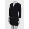 Black V-Neck dress