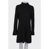 Long sleeve wool dress