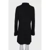 Long sleeve wool dress