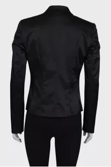 Jacket with sequins on the lapels
