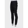 Men's black joggers