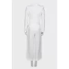 Linen white suit