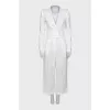 Linen white suit