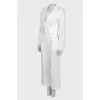 Linen white suit