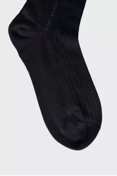 Men's dark blue socks