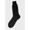 Men's black socks