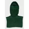 Dark green balaclava