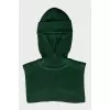 Dark green balaclava
