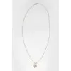 Heart-shaped gold pendant