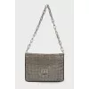 Mini bag with rhinestones
