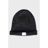 Dark gray hat