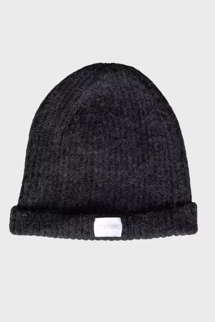 Dark gray hat