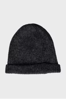 Dark gray hat
