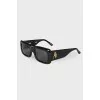 Rectangular sunglasses