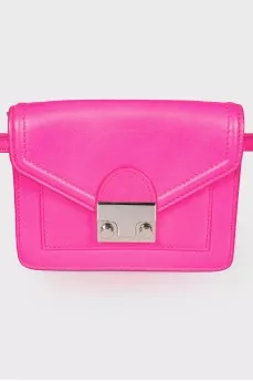 Hot pink mini bag