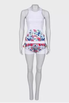 Tracksuit in floral print