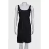 Black shift dress