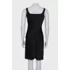 Black shift dress
