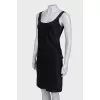 Black shift dress