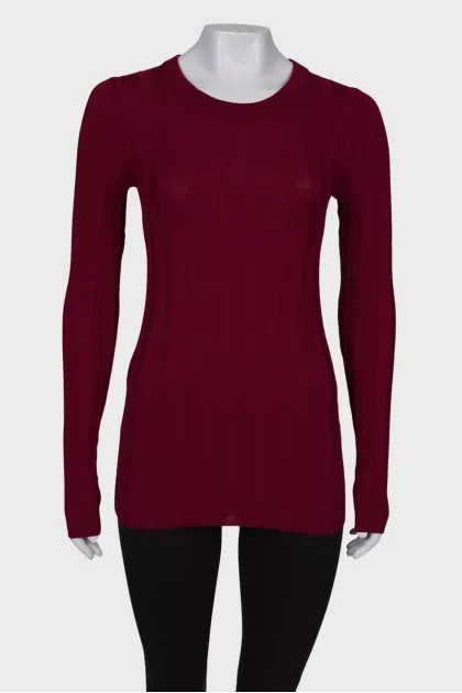 Bordeaux wool longsleeve
