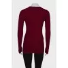 Bordeaux wool longsleeve