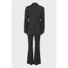 Dark olive suit