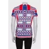 T-shirt with skull print