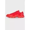 Men's red sneakers
