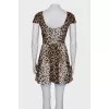 Dress in leopard print