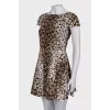 Dress in leopard print