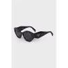 Abstract Purple Sunglasses