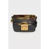 Black bag with pony skin