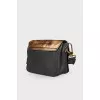 Black bag with pony skin