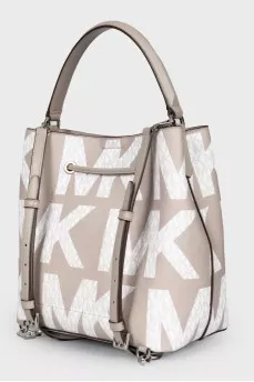 Backpack bag with brand logo