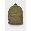Textile mini backpack