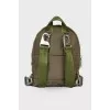 Textile mini backpack