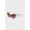 Sunglasses in leopard print