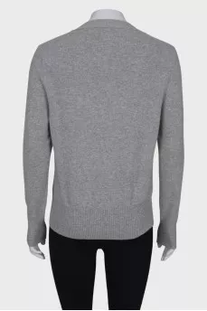 Wool V-Neck Jumper