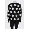 Wool cardigan with tag