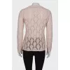 Knitted wool sweater