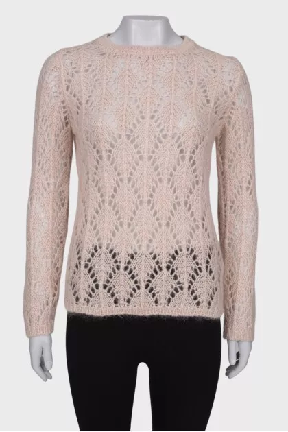 Knitted wool sweater