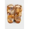 Insulated boots with fur