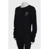 Men's natural wool sweater