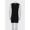 Black dress with rhinestones