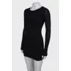 Wool shift dress