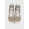 Men's sneakers in a combined color