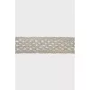 Gold braided belt
