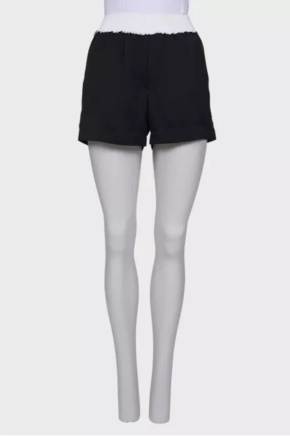 High waist shorts