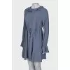 Lilac dress with ruffles